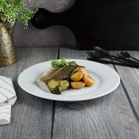 Тарелка d 27,2 см h2,2 см белая фарфор Glory Eco P.L. Proff Cuisine [4]