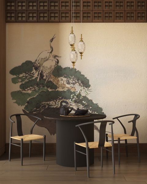 Стол обеденный Ballet 100*75 темное дерево