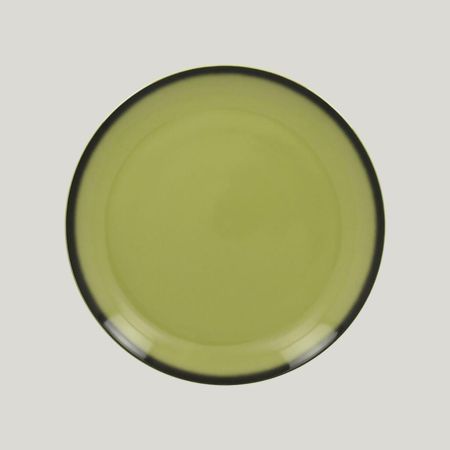 Тарелка круглая RAK Porcelain LEA Light green (зеленый цвет) 24 см