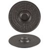 Блюдо круглое d 25 см c емкостью для соуса Black Raw Stellar P.L. Proff Cuisine [1]