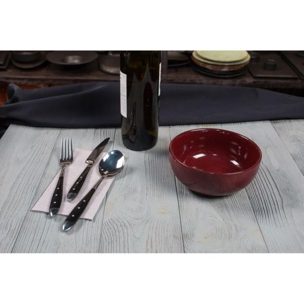 Салатник 630 мл d 15 см h6 см Evolution Dark Red P.L. Proff Cuisine [1]