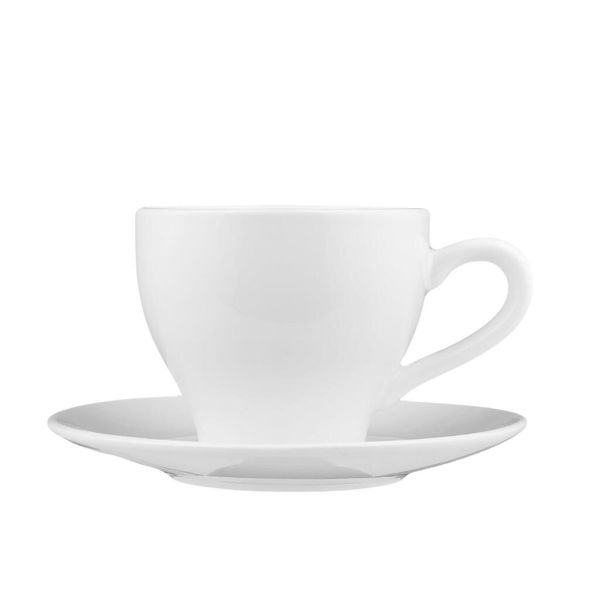 Чайная пара 150 мл белая d 8 см h6,5 см фарфор P.L. Proff Cuisine [8]
