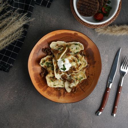 Салатник 1100 мл d 23 см h5,1 см Wood Fusion P.L. Proff Cuisine [4]