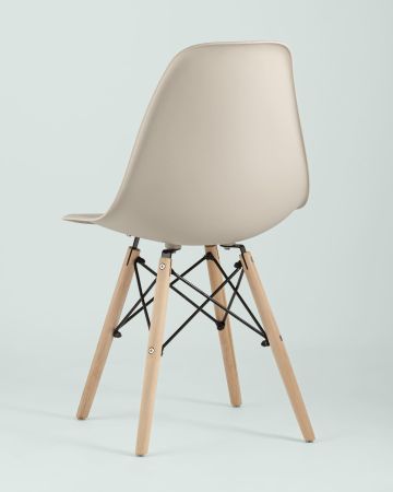 Стул Eames Style DSW бежевый x4