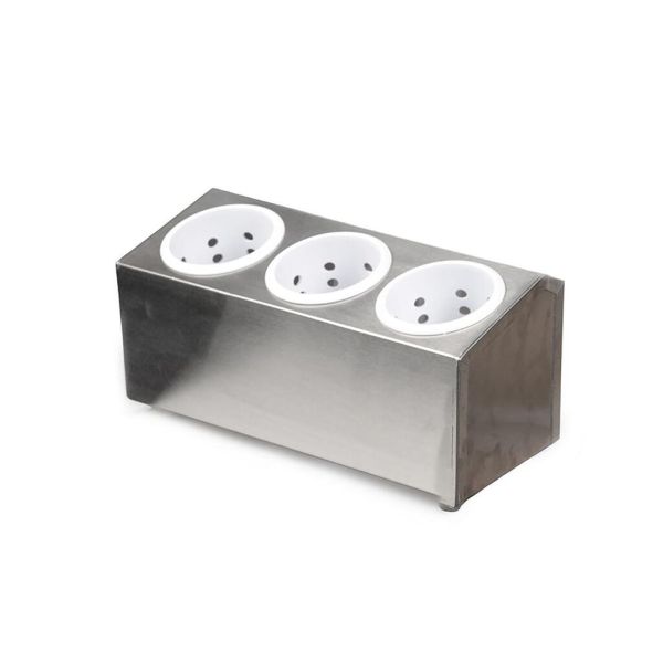 Контейнер для столовых приборов 3 отд.,нерж.+ пласт 38*15*13,5 см P.L. Proff Cuisine Контейнер для столовых приборов 3 отд.,нерж.+ пласт 38*15*13,5 см P.L. Proff Cuisine