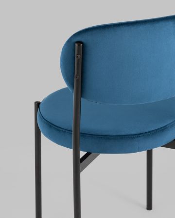 Стул Бриф NEW велюр синий