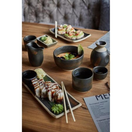 Соусник  60 мл d 6 см h4,5 см круглый фарфор Dark Matt Panasia P.L. Proff Cuisine [1]