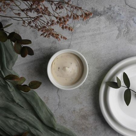 Соусник  80 мл 6,5 см Рамекин круглый зеленый фарфор P.L. Proff Cuisine [10]