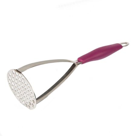 Картофелемялка 28 см нерж. с силикон. ручкой SUNNEX
