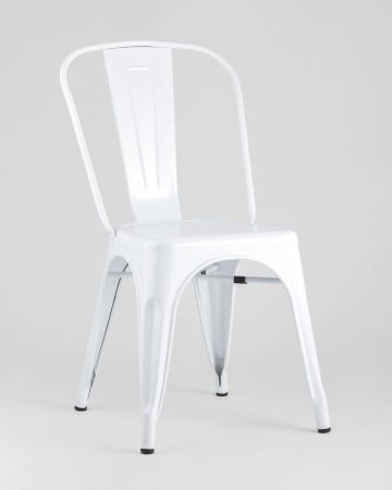 Стул TOLIX белый глянцевый