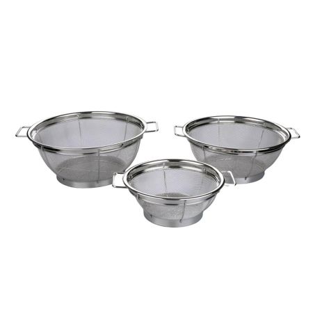 Дуршлаг 25,5 см сито нерж. на подставке круглый 2 ручки h11,5 см P.L. Proff Cuisine
