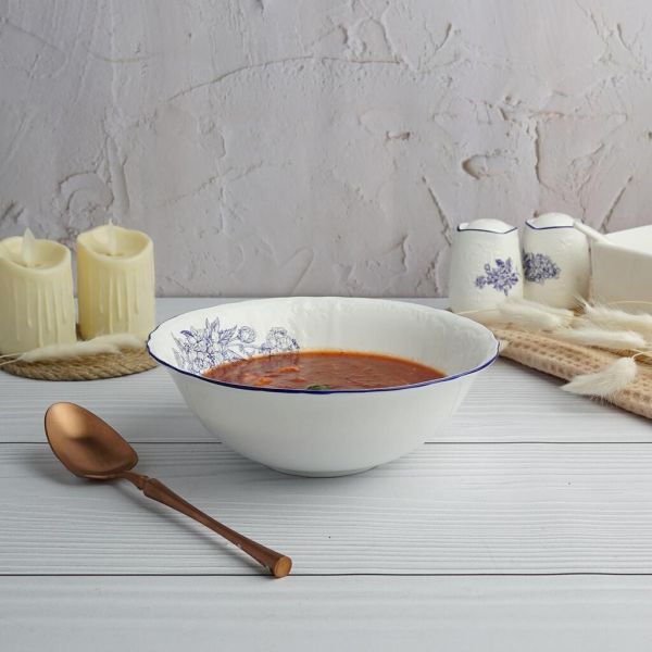 Салатник 600 мл d 18 см h6,5 см Sea Flower P.L. Proff Cuisine [6]