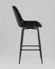 Стул барный Флекс с поворотным механизмом велюр черный