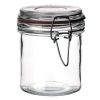 Банка для подачи и хранения 225 мл стекло с крышкой и бугельным замком d 7,7 см h10,1 см P.L.