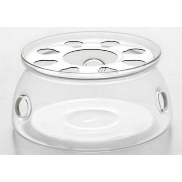 Подставка для подогрева чайника d 9,7 см h6,5 см термостекло/нерж. P.L. Proff Cuisine