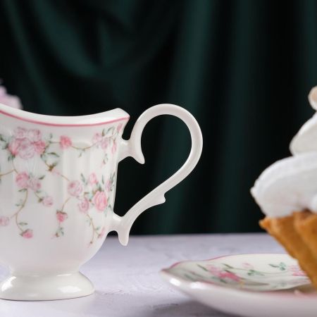 Молочник 165 мл 10*6,7см h9,8 см Retro Ritz-La Vie En Rose Noble [6]