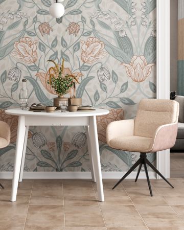 Стол Rondo 100-135*100 белый