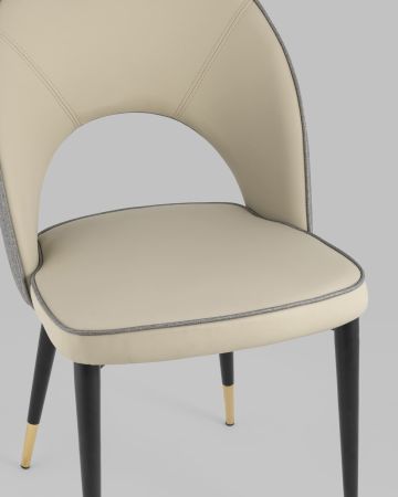 Стул Сохо экокожа серый