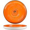 Тарелка с бортом d 28 см h3,1 см Texture Orange Circular P.L. Proff Cuisine [3]