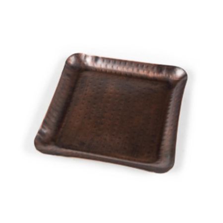 Блюдо квадратное 20*20 см (поднос) "Antique" нерж. под медь P.L. Proff Cuisine