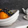 Салатник 1800 мл 32,5*27 см h14/9,5 см овальный Wave белый фарфор P.L. Proff Cuisine [1]