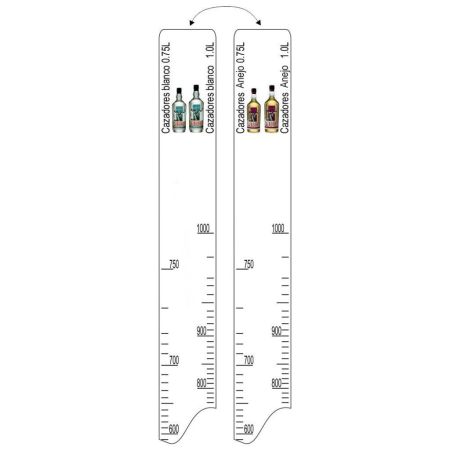 Барная линейка Cazadores Blanco/Anejo (750мл/1л), P.L. Proff Cuisine