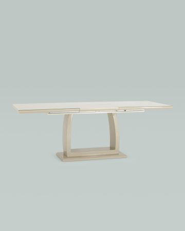 Стол обеденный Орлеан раскладной 160-215*90 бежевый