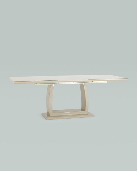 Стол обеденный Орлеан раскладной 160-215*90 бежевый