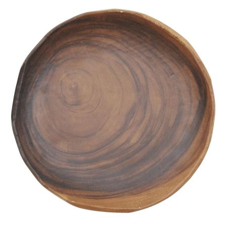 Блюдо 21,5*2 см круглое African Wood 2 пластик меламин P.L. Proff Cuisine