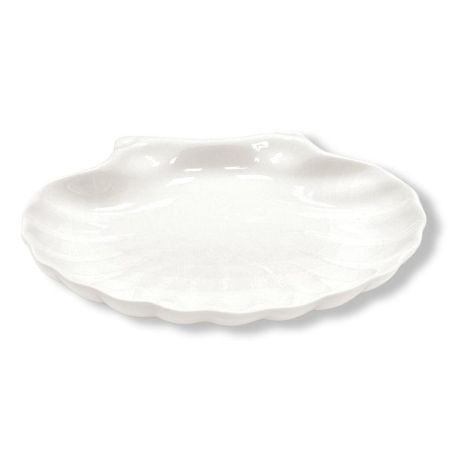 Блюдо овальное 30*28 см h3,5 см "Ракушка" Seashell White P.L. Proff Cuisine [1]