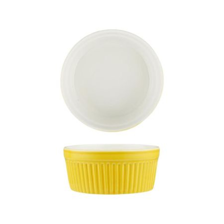 Соусник  80 мл 6,5 см Рамекин круглый желтый фарфор P.L. Proff Cuisine [10]