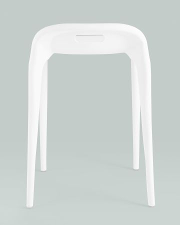 Табурет Sletten пластик белый