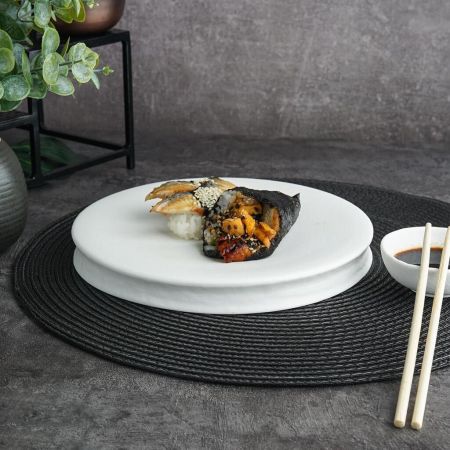 Блюдо круглое d 21,7 см h2,3 см White Matt Panasia P.L. Proff Cuisine [4]