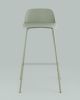 Стул барный Mist серо-зеленый