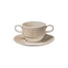 Бульонная пара 390 мл d 10,3 см h7 см Aristocrat Peach Tea Stackable Noble [1]