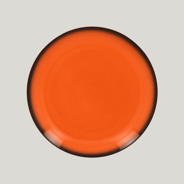 Тарелка круглая RAK Porcelain LEA Orange 24 см (оранжевый цвет)