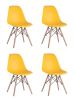 Стул Eames DSW желтый x4