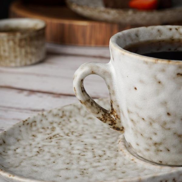 Чайная пара 180 мл d 7,8 см h7 см Brown Spider Silk P.L. Proff Cuisine [6]