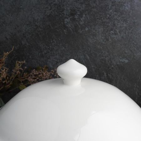 Супница 7 л d 25,5 см h25 см белая фарфор P.L. Proff Cuisine [1]