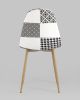 Стул Валенсия пэчворк черно-белый