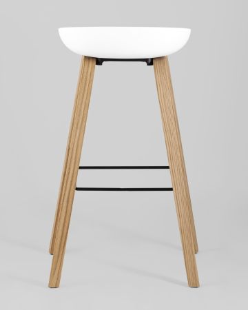 Стул барный LIBRA БЕЛЫЙ