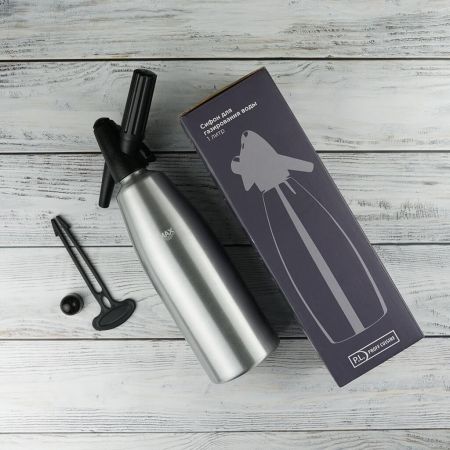 Сифон для газирования воды/содовой 1 л (до +30°C) алюм/пластик P.L. Proff Cuisine
